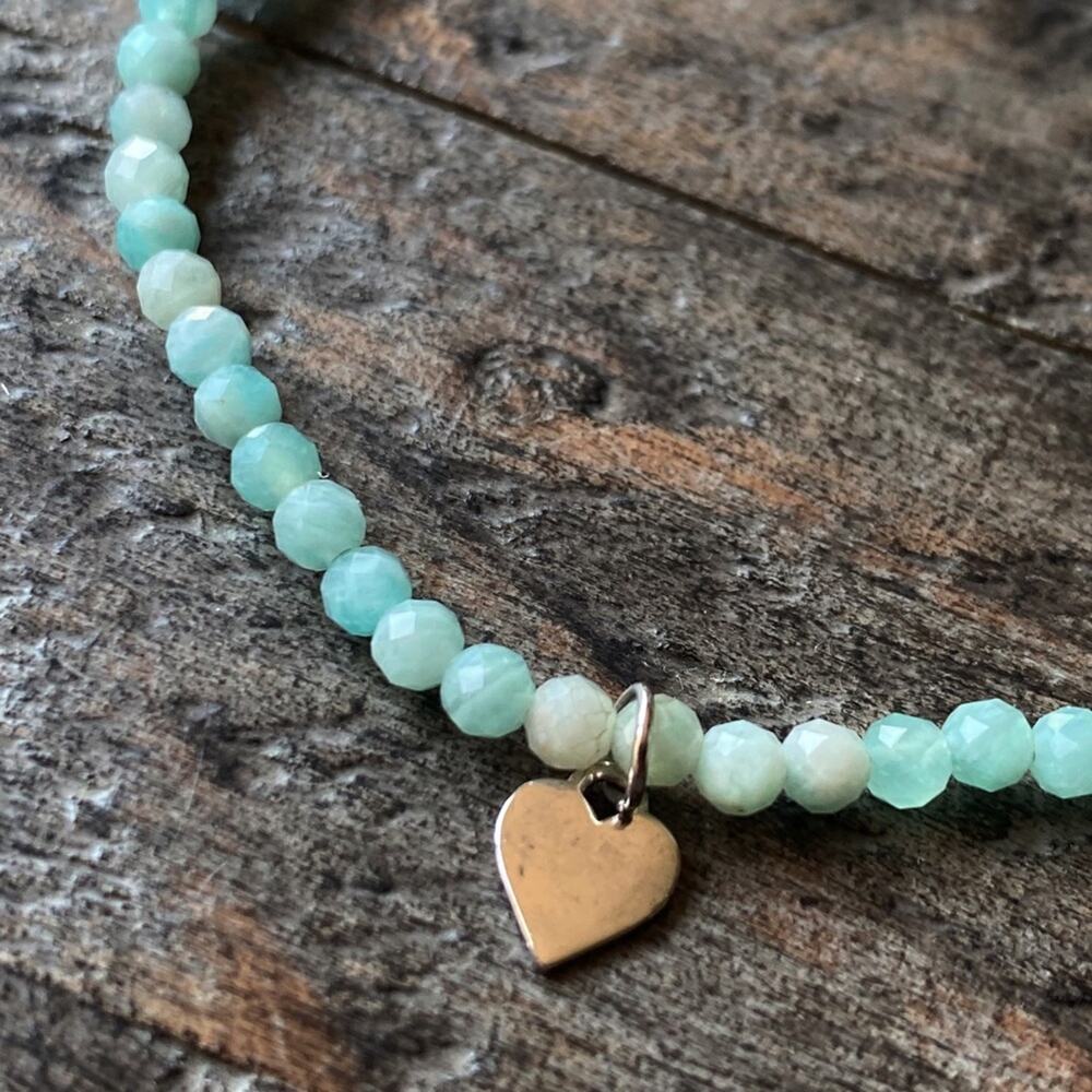 NEW Amazonite Layering Bracelet - Picture 2 of 11